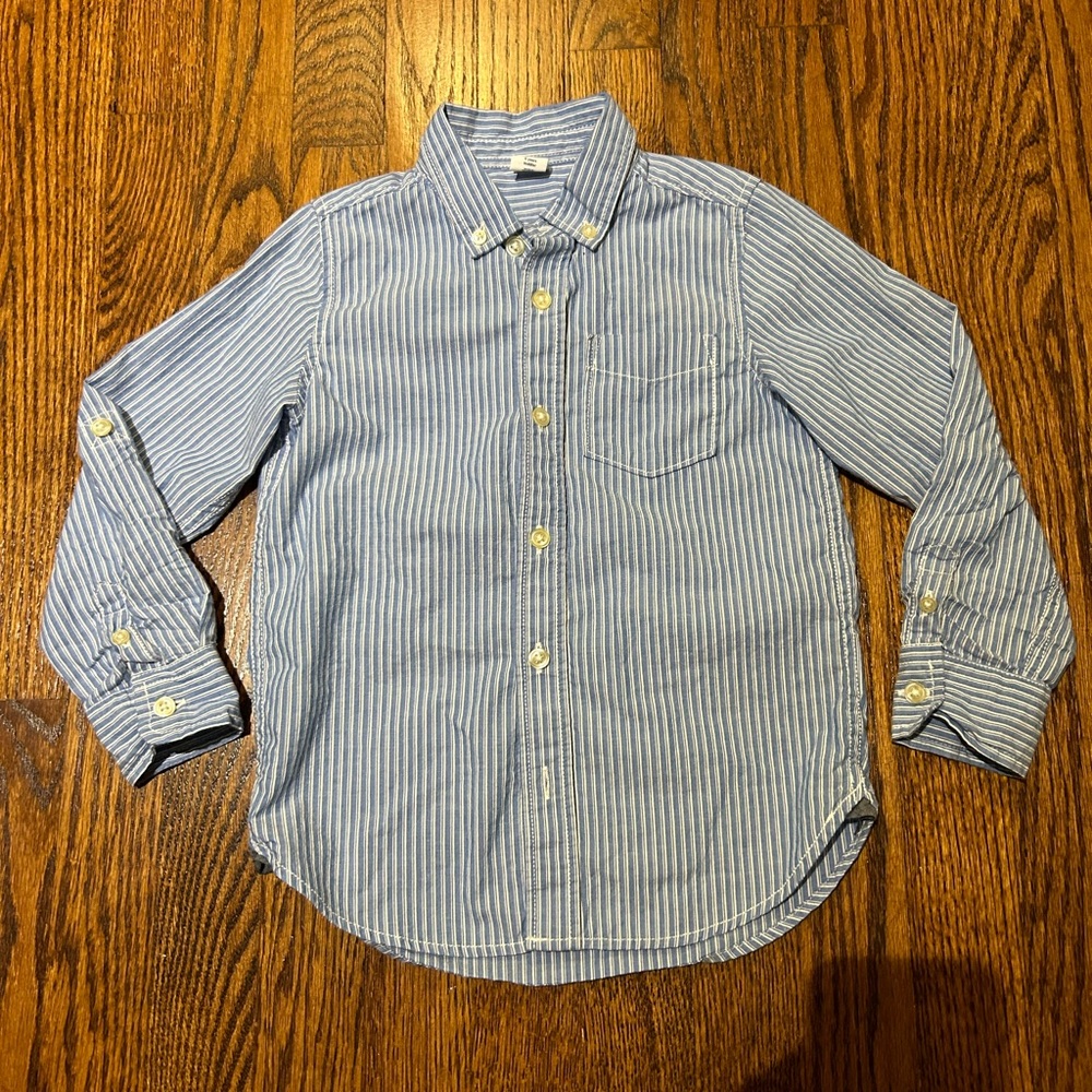LIKE NEW Baby Gap 100% Cotton Striped Shirt